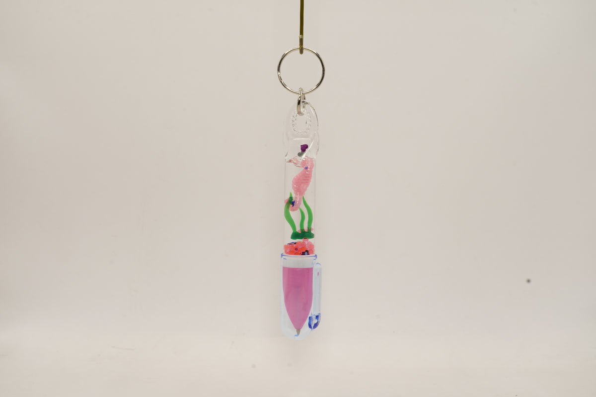 Seahorse Liquid Keyring Pen