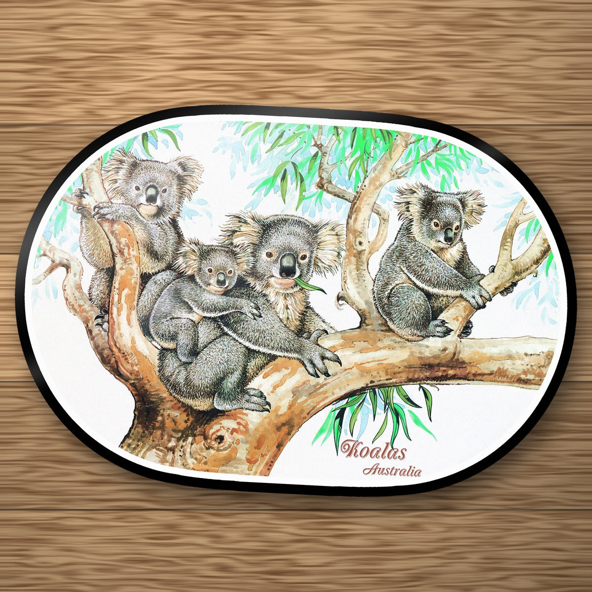 Koalas Australia PVC Placemat