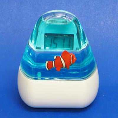 Fish Desk Clock