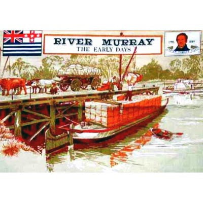 River Murray Tea Towel