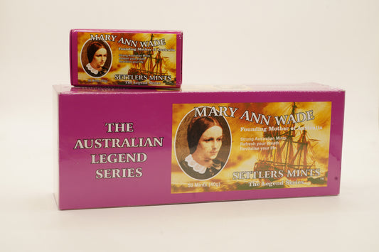 Legend Mints- Mary Wade Box of 10 Tins