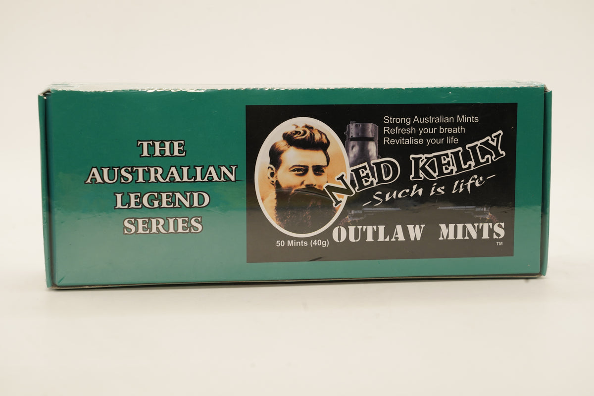 Legend Mints- Ned Kelly Box of 10 Tins