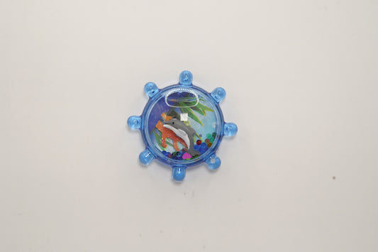 Dolphin Ship Wheel Magnet