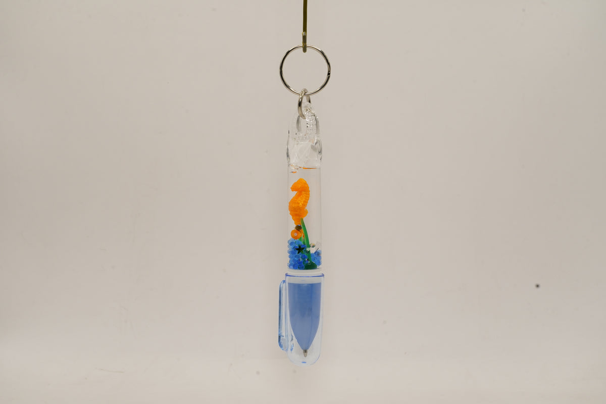 Seahorse Liquid Keyring Pen