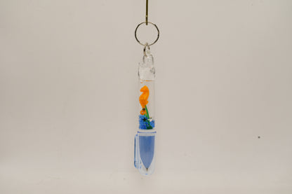 Seahorse Liquid Keyring Pen