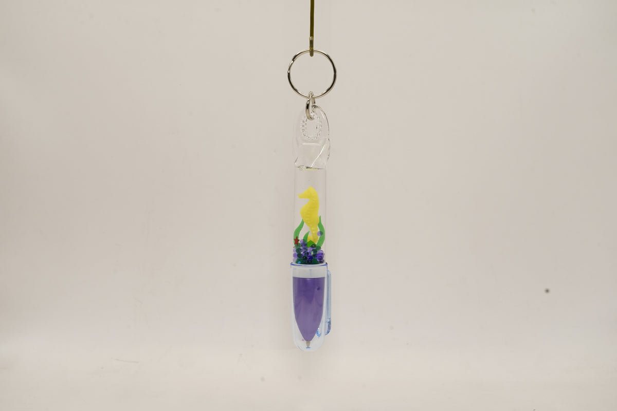 Seahorse Liquid Keyring Pen
