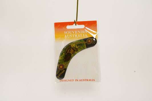 Fish Boomerang Resin Magnet