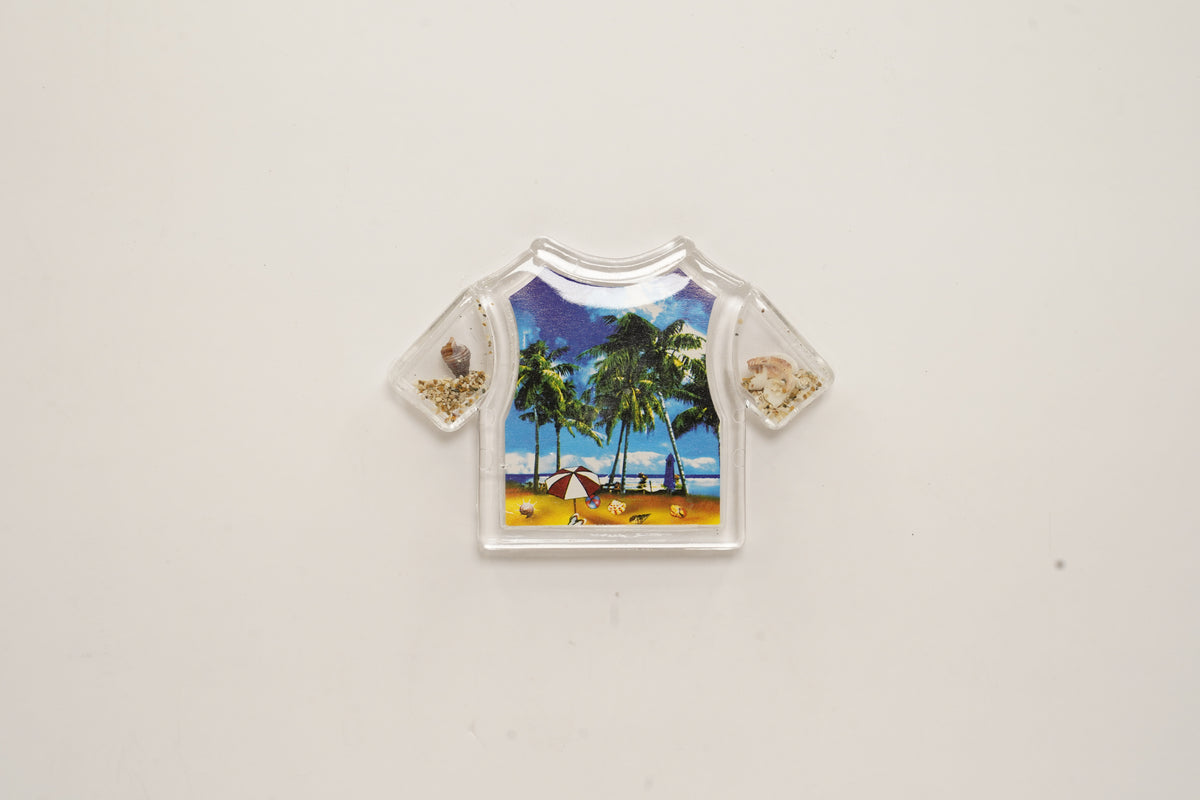 Tropical T-shirt Magnet