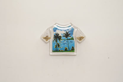 Tropical T-shirt Magnet