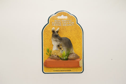 Kangaroo Polyresin Magnet