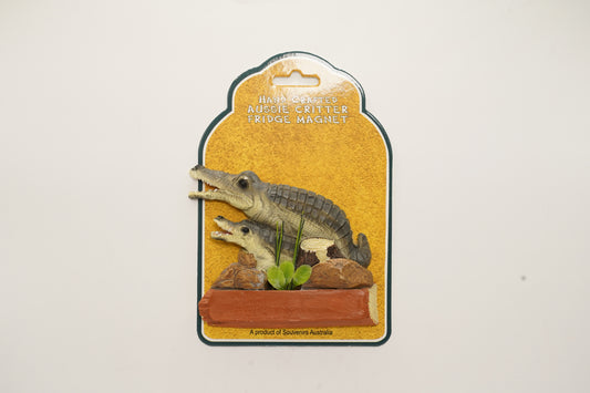Crocodile Polyresin Magnet