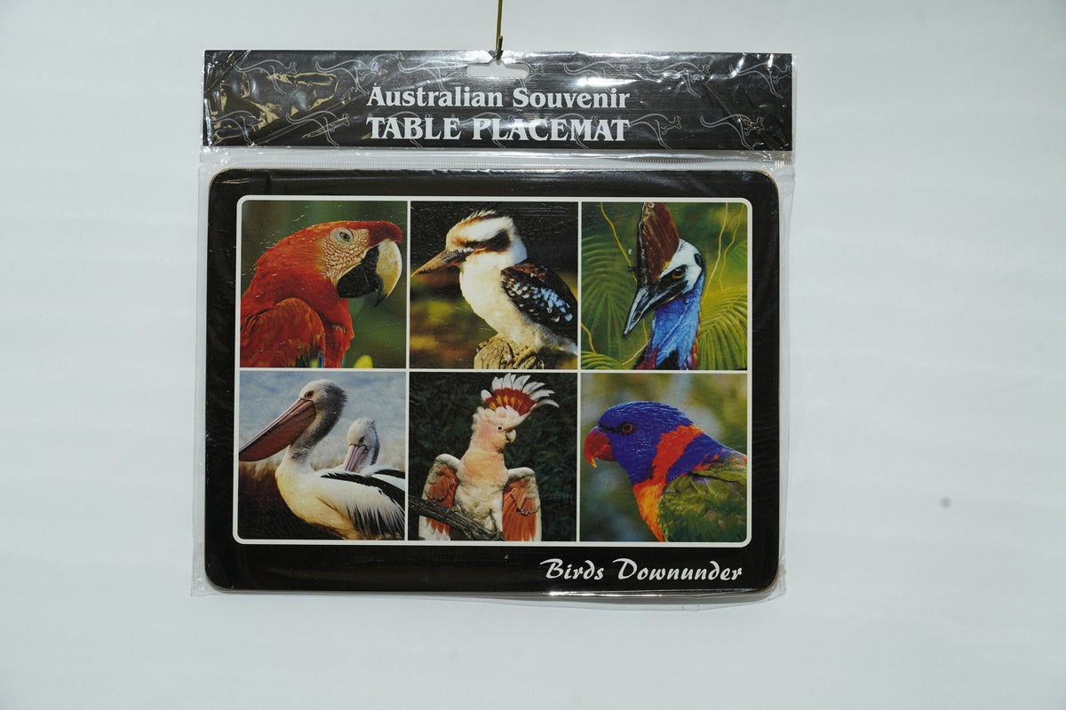 Birds Downunder Cork Placemat