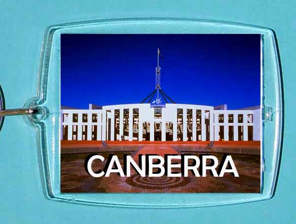 Keychain Acrylic Canberra